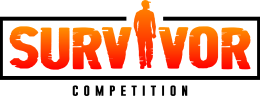 Logo of the competitive reality TV show 'Survivor', with a stylized font and an iconic torch above the letter 'v', symbolizing the intensity of a business bootcamp.