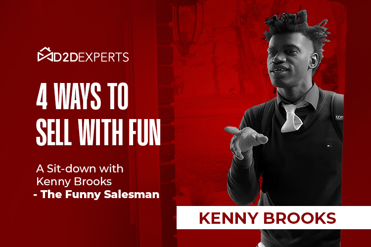 A sit-down with Kenny Brooks: Discover '4 ways to sell with fun' with the charismatic funny salesman.