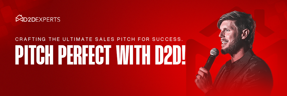 Sam Taggart sharing sales strategies at D2D Experts