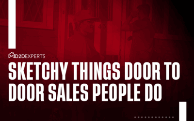 Sketchy Things Door to Door Sales People Do