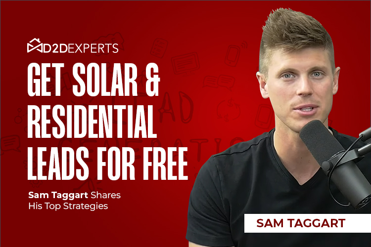 Unlock the power of direct marketing: Sam Taggart reveals his top strategies for acquiring solar leads for free & residential leads without cost.