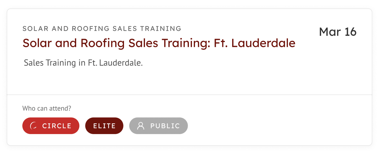 Solar and Roofing Training