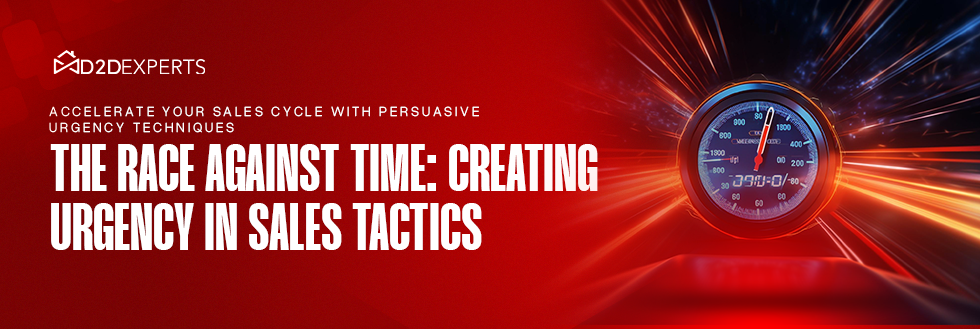 How to create a sense of urgency in sales: mastering the art to speed up your strategy and win the race against time.