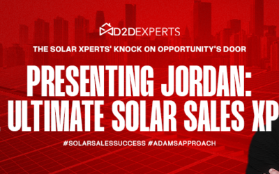 Roofing Sales Strategy Pro & D2D Xpert, Jordan Adams, Shares His Journey