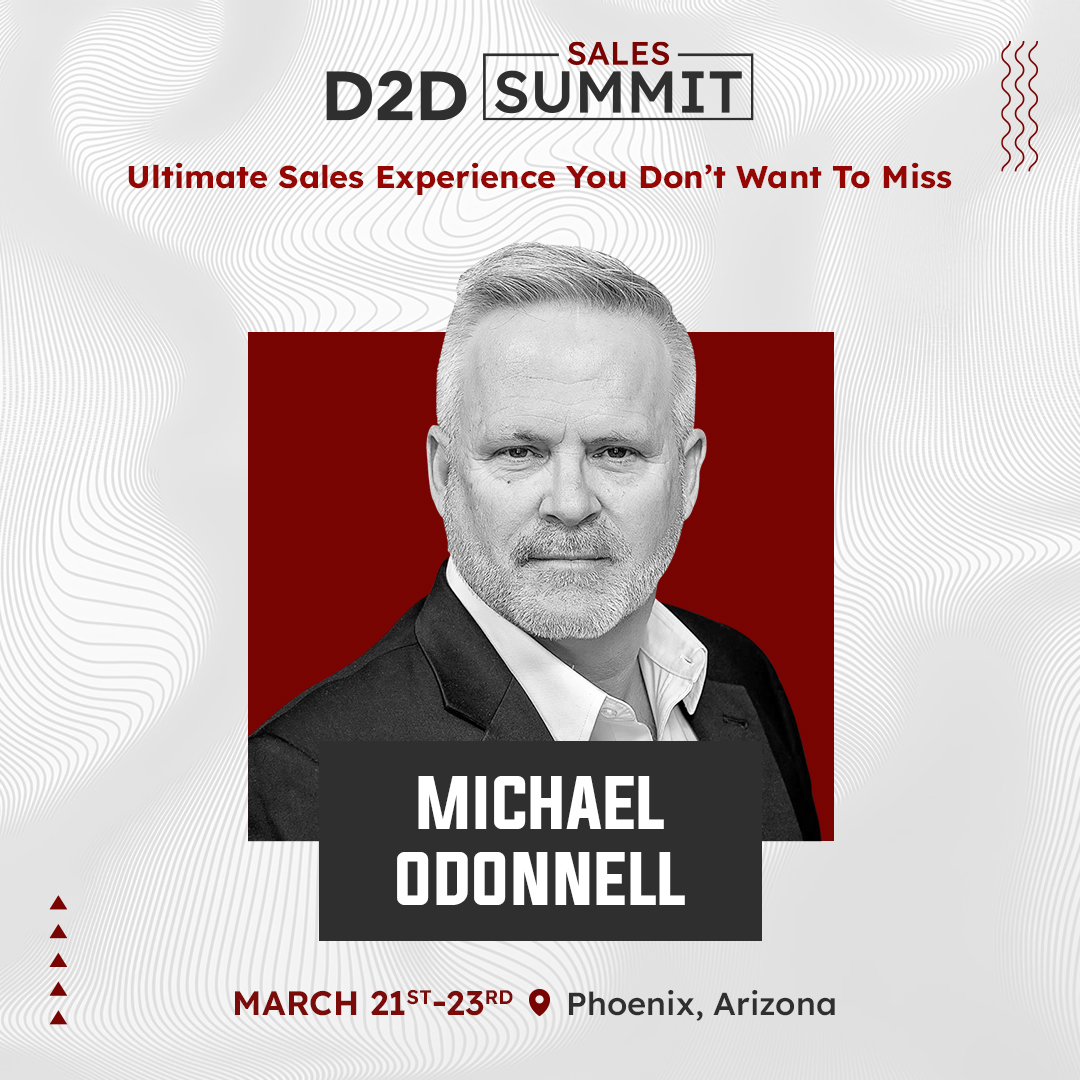 D2D Sales Summit in Arizona speaker michael donnell 