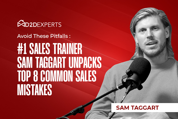 Sam Taggart, the #1 sales trainer, delves into the top 8 common sales mistakes in a dynamic presentation.