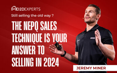Still selling the old way? Rewrite the Playbook With the NEPQ Sales Technique: Jeremy Miner’s Answer to Selling In 2024