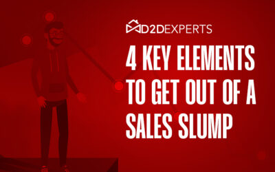 How to Get Out of A Sales Slump | 4 Key Elements to Focus On
